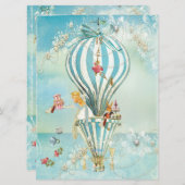 Grote Alice in Wonderland Kaart (Voorkant / Achterkant)