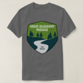 Grote Allegheny Passage (2) T-shirt (Design voorkant)