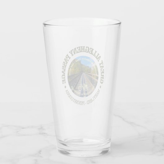 Grote Allegheny Passage (fietsen c) Glas (Achterkant)