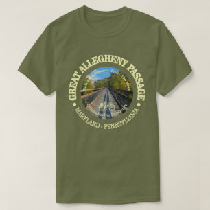 Grote Allegheny Passage (fietsen c) T-shirt