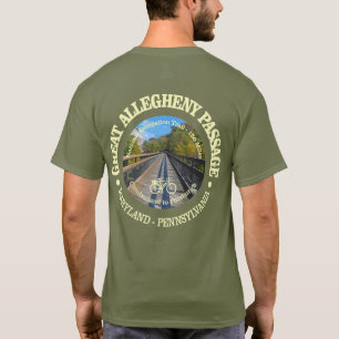 Grote Allegheny Passage (fietsen c) T-shirt