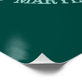 Grote Allegheny Passage (fietsen) Perfect Poster (Hoek)