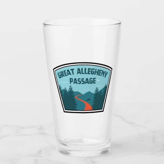 Grote Allegheny Passage Glas (Voorkant)