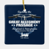 Grote Allegheny Passage (H2) Keramisch Ornament (Voorkant)