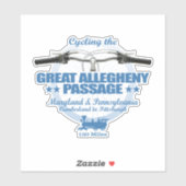Grote Allegheny Passage (H2) Sticker (Vel)
