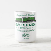 Grote Allegheny Passage (RT2) Koffiemok (Center)