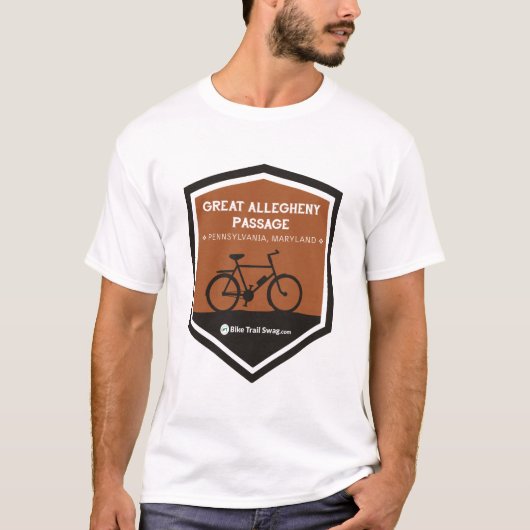 Grote Allegheny Passage T-shirt (Voorkant)