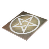 Grote altaar - Pentacle Earth Tegeltje (Zijkant)