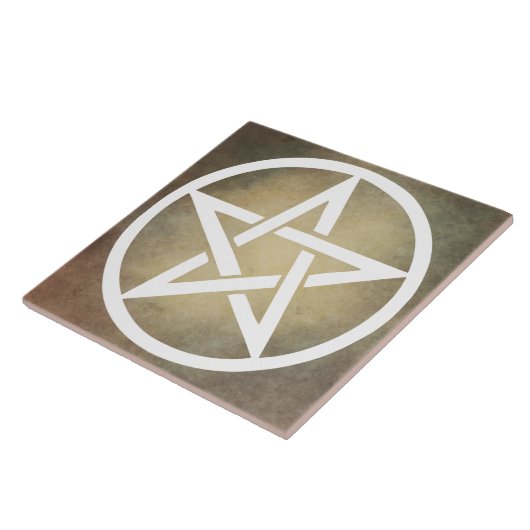 Grote altaar - Pentacle Earth Tegeltje (Zijkant)