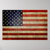 Grote American Flag Poster (Voorkant)