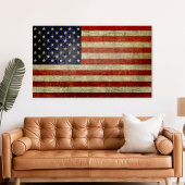 Grote American Flag Poster