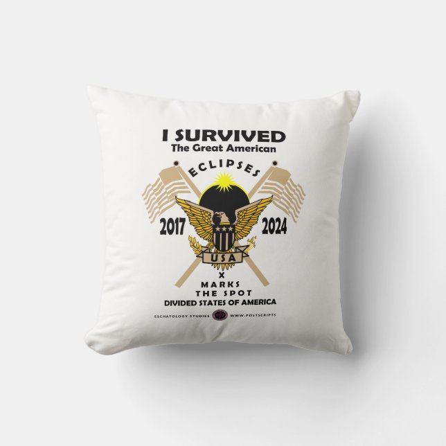 Grote Amerikaanse clipés Kussen (Voorkant)