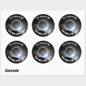 Grote Amerikaanse Eclipse Sticker (Vel)