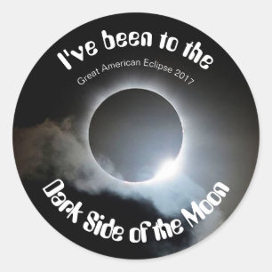 Grote Amerikaanse Eclipse Sticker