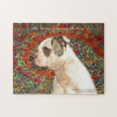 Grote Amerikaanse hond Legpuzzel (Horizontaal)