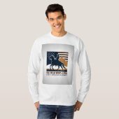 Grote Amerikaanse Roundup shirt, westerne jurk shi T-shirt (Voorkant volledig)