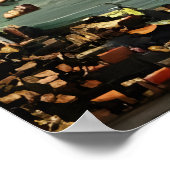 Grote Amerikaanse stad | AI Art Poster (Hoek)