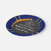 Grote Amerikaanse totale zonnecrisis aanpasbaar Papieren Bordje (Gekanteld)