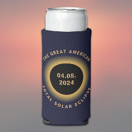 Grote Amerikaanse totale zonsverduistering 8 april Seltzer Blikjeskoeler