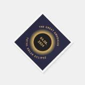 Grote Amerikaanse totale zonsverduistering 8 april Servet (Hoek)