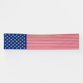 Grote Amerikaanse vlag voor binnenshuis Spandoek (Horizontaal)