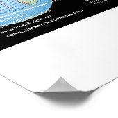 Grote Amerikaanse Zonsverduistering - Schaalpatroo Poster (Hoek)