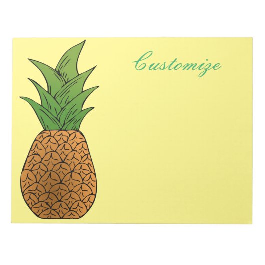 Grote ananas Thunder_Cove Thunder_Cove Notitieblok (Voorkant)