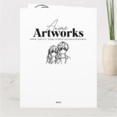 Grote Anime Dragon Boy's Verjaardag | kleurplaat Kaart (Achterkant)