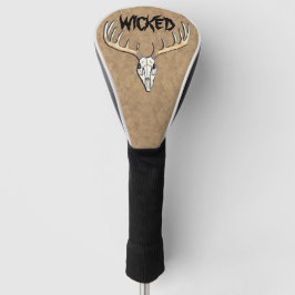 Grote Antler Deer Skull Golfheadcover