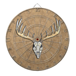 Grote Antler Deer Skull Hunting Dartbord