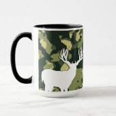 Grote Antler Whitetail Buck Deer Mok (Links)