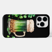 GROTE AQUAREL IERSE GROENE BIÈRE iPhone HOESJE (Achterkant horizontaal)