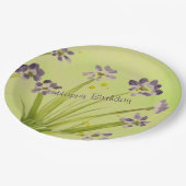 Grote aquarel ontwerper papieren bordje (Gekanteld)