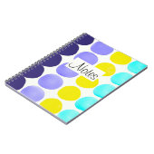 Grote aquarel stippen notitieboek (Linkerzijde)