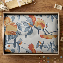 Grote Art Nouveau Californische klaprozen – 4,5kg, Tissuepapier