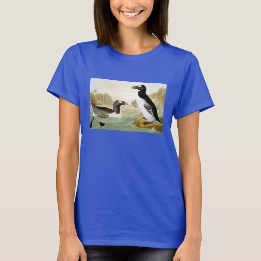 Grote Auk (Alca Impennis) T-shirt (Voorkant)