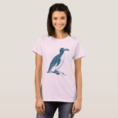 Grote Auk - Ocean Blue T-shirt (Voorkant volledig)