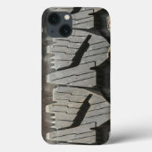 Grote Automotive Auto oude banden Black Road trips Case-Mate iPhone Case (Achterkant)