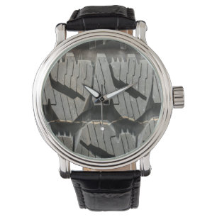Grote Automotive Auto oude banden Black Road trips Horloge