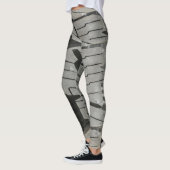 Grote Automotive Auto oude banden Black Road trips Leggings (Links)
