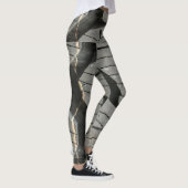 Grote Automotive Auto oude banden Black Road trips Leggings (Rechts)