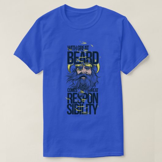 Grote baard t-shirt (Design voorkant)