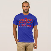 Grote baard t-shirt (Voorkant volledig)