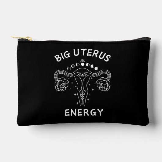 Grote Baarmoeder Energie Feministe Etui (Voorkant)
