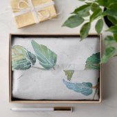 Grote Baby Blauwe Hortensia Bloem Tissuepapier (Geschenk)