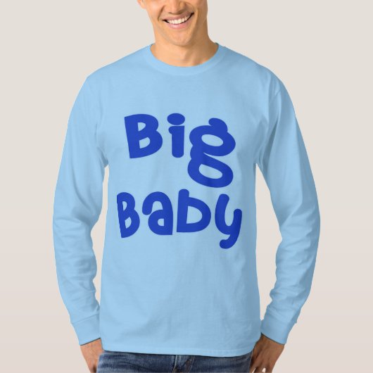 Grote Baby Vaderdag T-shirt (Voorkant)