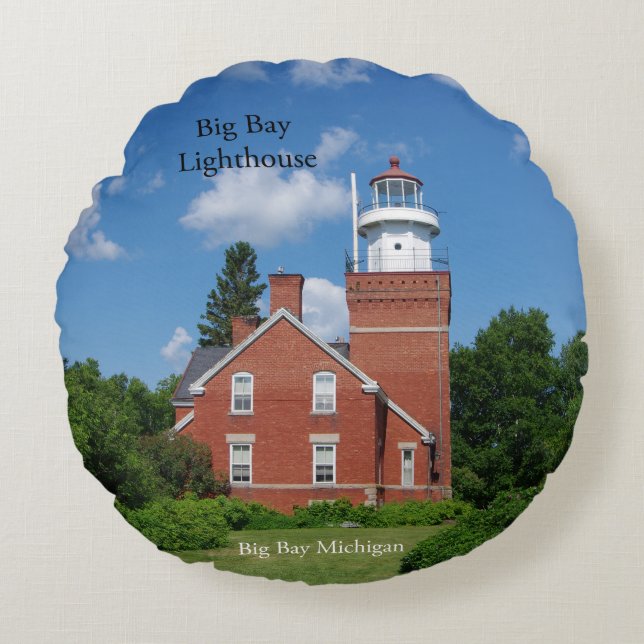 Grote bachelorkussen rond kussen (Voorkant)