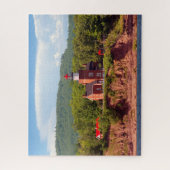 Grote bachelortoren uit de waterpuzzel legpuzzel (Verticaal)