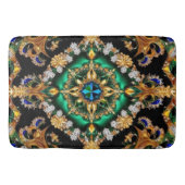 Grote badmat met Braziliaanse kleuren (Voorkant)