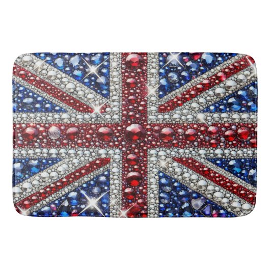 Grote badmat met Britse kleuren (Voorkant)